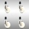 Service Caster 4 Inch 316SS Nylon Wheel Swivel 1-7/8 Inch Expanding Stem Caster Set SCC SCC-SS316EX20S414-NYS-178-4 - alternate 3